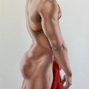 Homoerotic Art Colored Pencils Drawing Male figure Painting
